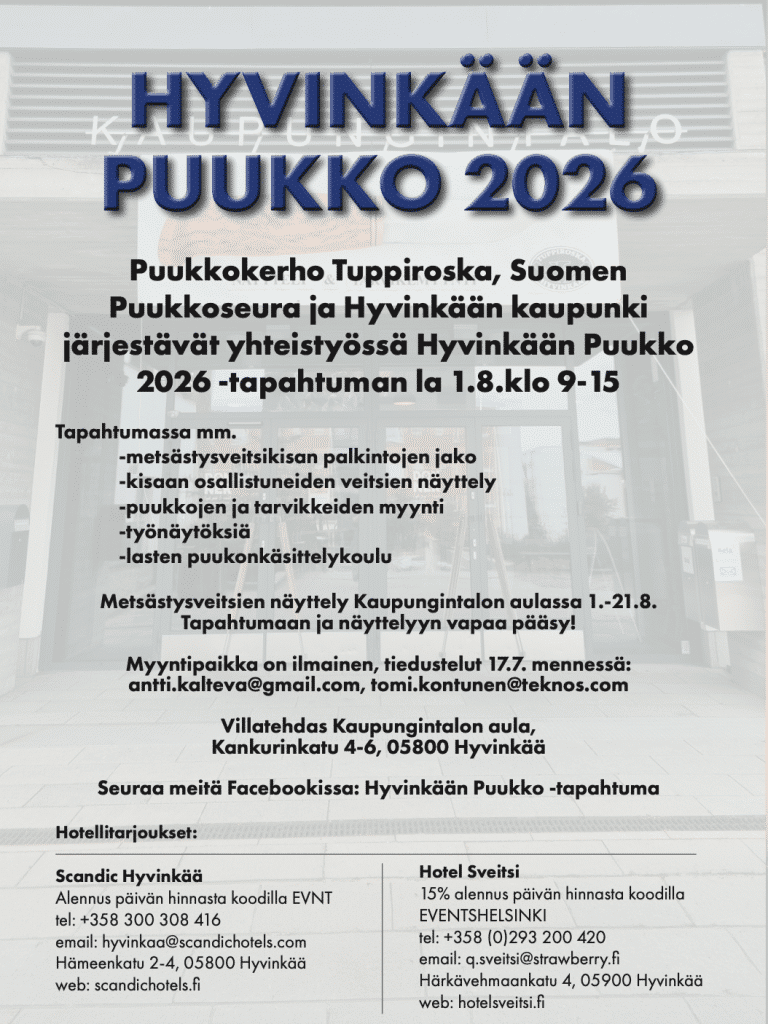 Hyvinkään Puukko 2026